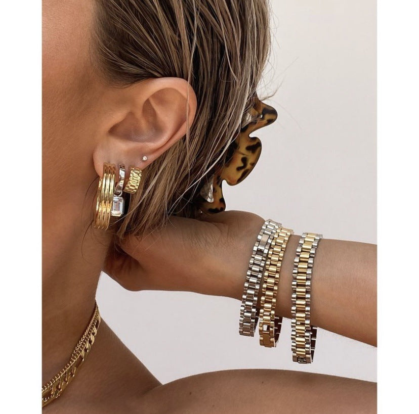 PLAYTED | Chain-Link Bracelet | 18K Gold Plated